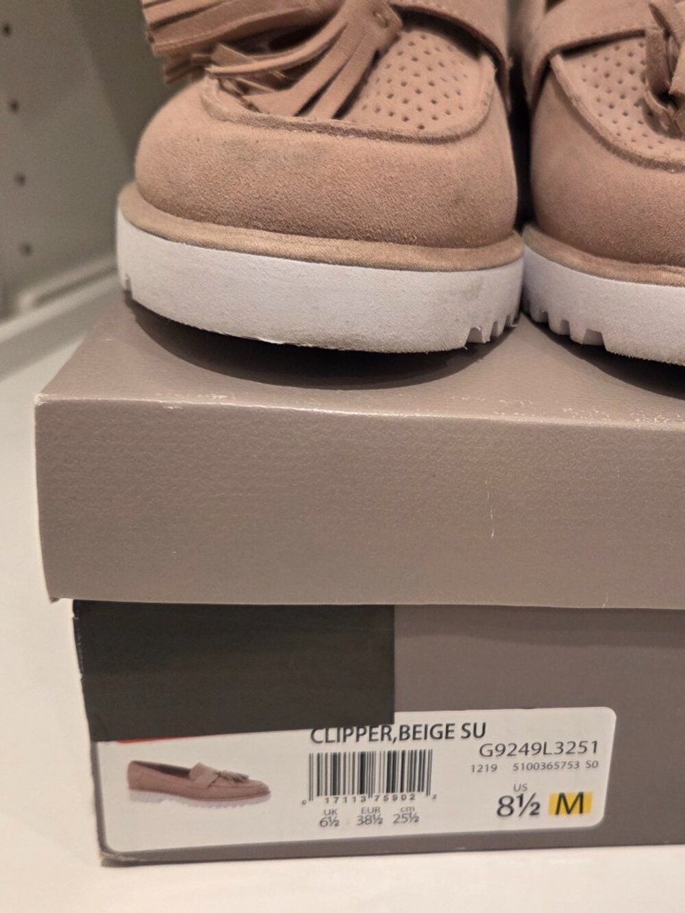 Franco Sarto Loafers Like New (Suede)
